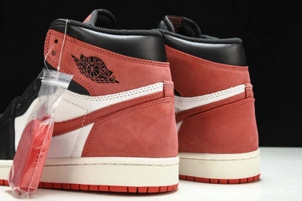 1 Red Track High Jordan Retro 0806